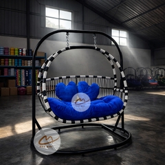 Ghế Xích Đu Thư Giãn Cần Bầu Dục - Giải Pháp Nghỉ Ngơi Hoàn Hảo Bản Mây