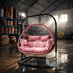 Xích Đu Sân Vườn Chịu Nắng Mưa - Mẫu Xích Đu Đẹp Ngoài Trời Bản Mây