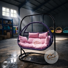 Xích Đu Sân Vườn Chịu Nắng Mưa - Mẫu Xích Đu Đẹp Ngoài Trời Bản Mây