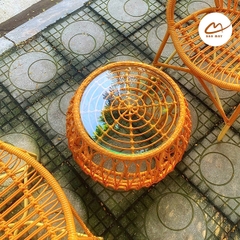 Bàn Ghế Ban Công Ngoài Trời Đuôi Công – Cảm Hứng Thiết Kế Thanh Thoát Cho Góc Ngồi Hai Người