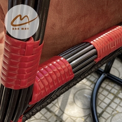 Xích Đu Trong Nhà Thiết Kế Cần Kép, Mẫu Xích Đu Mây Nhựa Decor Giếng Trời