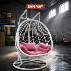 Xích Đu Sân Vườn Kén Tròn – Thiết Kế Tổ Chim Cỡ Lớn Cho Không Gian Mở