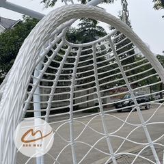 Xích Đu Sân Vườn Kén Tròn – Thiết Kế Tổ Chim Cỡ Lớn Cho Không Gian Mở