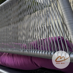 Xích Đu Ngoài Trời Cánh Én – Thiết Kế Khung A Ổn Định Cho Không Gian Sân Vườn