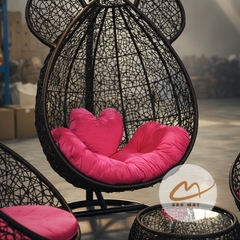 Bộ Bàn Ghế Xích Đu Tai Gấu Cao Cấp, Thiết Kế Độc Đáo Cho Sân Vườn