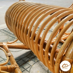 Ghế bập bênh song mây tự nhiên