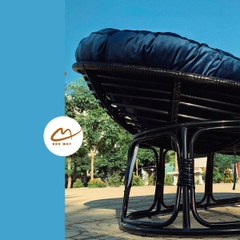 Ghế thư giãn papasan đôi