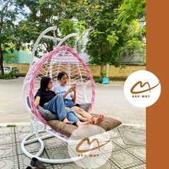 Xích Đu Giường Kén Tròn Kê Chân – Phiên Bản Nâng Cấp Cho Trải Nghiệm Xích Đu Thư Giãn Toàn Diện