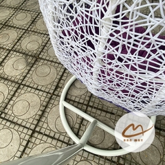 Xích Đu Trứng Đan Rối Dài – Điểm Nhấn Nghỉ Dưỡng Cho Không Gian Xích Đu Sân Vườn