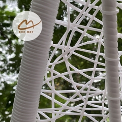 Xích Đu Trứng Đan Rối Dài – Điểm Nhấn Nghỉ Dưỡng Cho Không Gian Xích Đu Sân Vườn