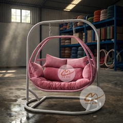 Xích Đu Ngoài Trời Phượng Hoàng Đôi Chịu Lực - Xích Đu Bản Mây Cao Cấp