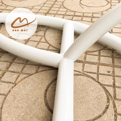 Ghế Xích Đu Cần Kép Đồng Xu Hoa Cúc – Không Gian Thư Giãn Rộng Rãi Cho 2–3 Người