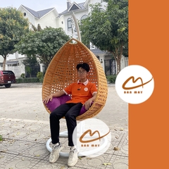 Ghế Xích Đu Giọt Nước Tổ Chim – Không Gian Riêng Tư Ấm Áp Cho 1–2 Người