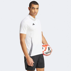 Áo Polo Adidas Nam Chính Hãng - Adidas Tiro24 Competition White Grey Men - IR7565