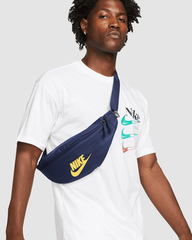 Túi Nike Waist Bag Heritage - Navy Yellow DB0490-410