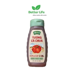 Tương Cà Chua Cô Đặc SPICO CHAI NHỰA 430g Brix 26, Đặc Sệt Hơn, Thuần Chay Cho Gia Đình