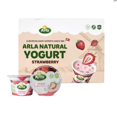 Sữa Chua Nguội ARLA Natural Đan Mạch - Mềm Mịn, Ít Đường, Tốt Cho Tiêu Hóa - Dành Cho Bé Từ 1 Tuổi
