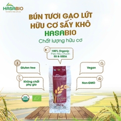 Nui Rau Củ HASABIO FOODS Cho Bé Từ 6 Tháng – Chữ C & Hình Xoắn – Từ Gạo + Rau Củ Tự Nhiên – An Toàn Ăn Dặm