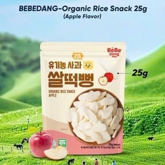 Bánh Gạo Hữu Cơ BEBEDANG Dạng MIẾNG - Chứa Lợi Khuẩn - Cho Bé Ăn Dặm Từ 6 Tháng Tuổi