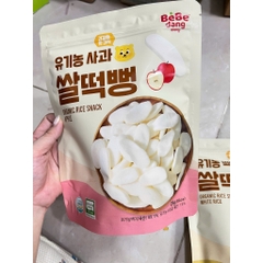 Bánh Gạo Hữu Cơ BEBEDANG Dạng MIẾNG - Chứa Lợi Khuẩn - Cho Bé Ăn Dặm Từ 6 Tháng Tuổi