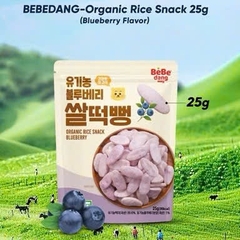 Bánh Gạo Hữu Cơ BEBEDANG Dạng MIẾNG - Chứa Lợi Khuẩn - Cho Bé Ăn Dặm Từ 6 Tháng Tuổi