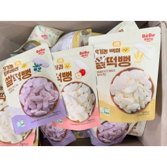 Bánh Gạo Hữu Cơ BEBEDANG Dạng MIẾNG - Chứa Lợi Khuẩn - Cho Bé Ăn Dặm Từ 6 Tháng Tuổi