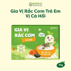 Gia Vị Rắc Cơm ANPASO Cho Bé Ăn Dặm Từ 1 Tuổi - Nguyên Liệu Tự Nhiên, An Toàn