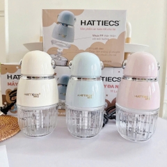 Máy Xay Ăn Dặm HATTIECS 11 Lưỡi Mới Nhất, Cối 300ml, Xay Mịn Nhuyễn, Bảo Hành Chính Hãng 24 Tháng