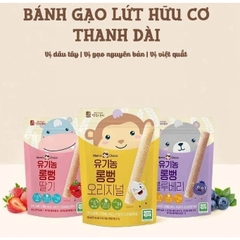 Bánh Ăn Dặm Gạo Lứt Hữu Cơ THANH DÀI MOM'S CHOICE Cho Bé Từ 6 Tháng Tuổi - Túi 30g