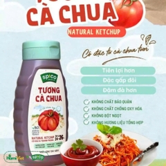 Tương Cà Chua Cô Đặc SPICO CHAI NHỰA 430g Brix 26, Đặc Sệt Hơn, Thuần Chay Cho Gia Đình
