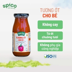 Tương Ớt Không Cay Cho Bé SPICO, Thuần Chay, Không Chất Bảo Quản, An Toàn