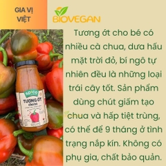 Tương Ớt Không Cay Cho Bé SPICO, Thuần Chay, Không Chất Bảo Quản, An Toàn