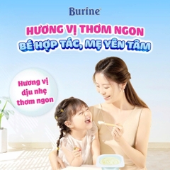 Pudding BURINE Cho Bé Ăn Dặm, Kết Cấu Mềm Mịn, Nguyên Kem - Cho Bé Từ 6 Tháng Tuổi