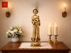 Tượng Mẹ La Vang cao 18cm