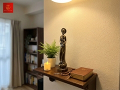 Tượng Mẹ La Vang cao 18cm