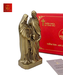 Tượng Thánh Gia 12cm - Màu Cổ Điển