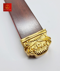 Thánh Giá Chúa Giêsu Gỗ Treo - Màu Vàng Gold