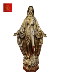 Tượng Đức Mẹ Maria Ban Ơn - Cao 40cm