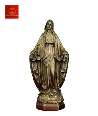 Tượng Đức Mẹ Maria Ban Ơn - Cao 30cm