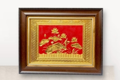 Cách chọn tranh đồng Hóa Sen