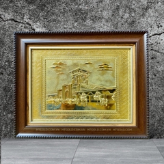 TRANH ĐỒNG CHỢ BẾN THÀNH <br> (Kích thước 28cm x 34cm)...