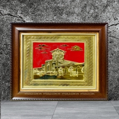 TRANH ĐỒNG CHỢ BẾN THÀNH <br> (Kích thước 28cm x 34cm)...