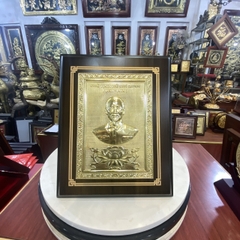 TRANH CHÂN DUNG BÁC HỒ BẰNG ĐỒNG (20cm * 25cm)
