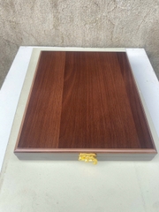 TRANH CHÂN DUNG BÁC HỒ BẰNG ĐỒNG ĐỎ (20cm * 25cm)