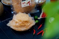 BÁNH TRÁNG MUỐI TỎI (CAY)