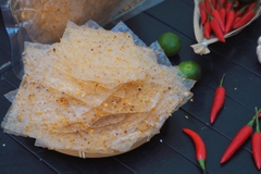 BÁNH TRÁNG MUỐI TỎI (CAY)