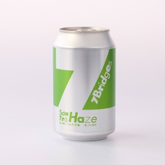 Bia thủ công 7 Bridges Sơn Trà Haze 330ml hương vị nhiệt đới, cam quýt và trái cây tươi mát