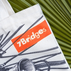 Túi Tote Canvas 7 Bridges Good Morning Vietnam
