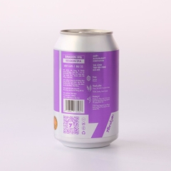 Bia thủ công 7 Bridges Dragon IPA 330ml hương vị trái cây nhiệt đới và vị mạch nha