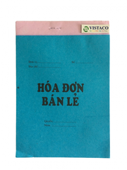 Phiếu hóa đơn bán lẻ 1 liên 100 tờ (13*19) ( Hóa đơn 1 Liên )
